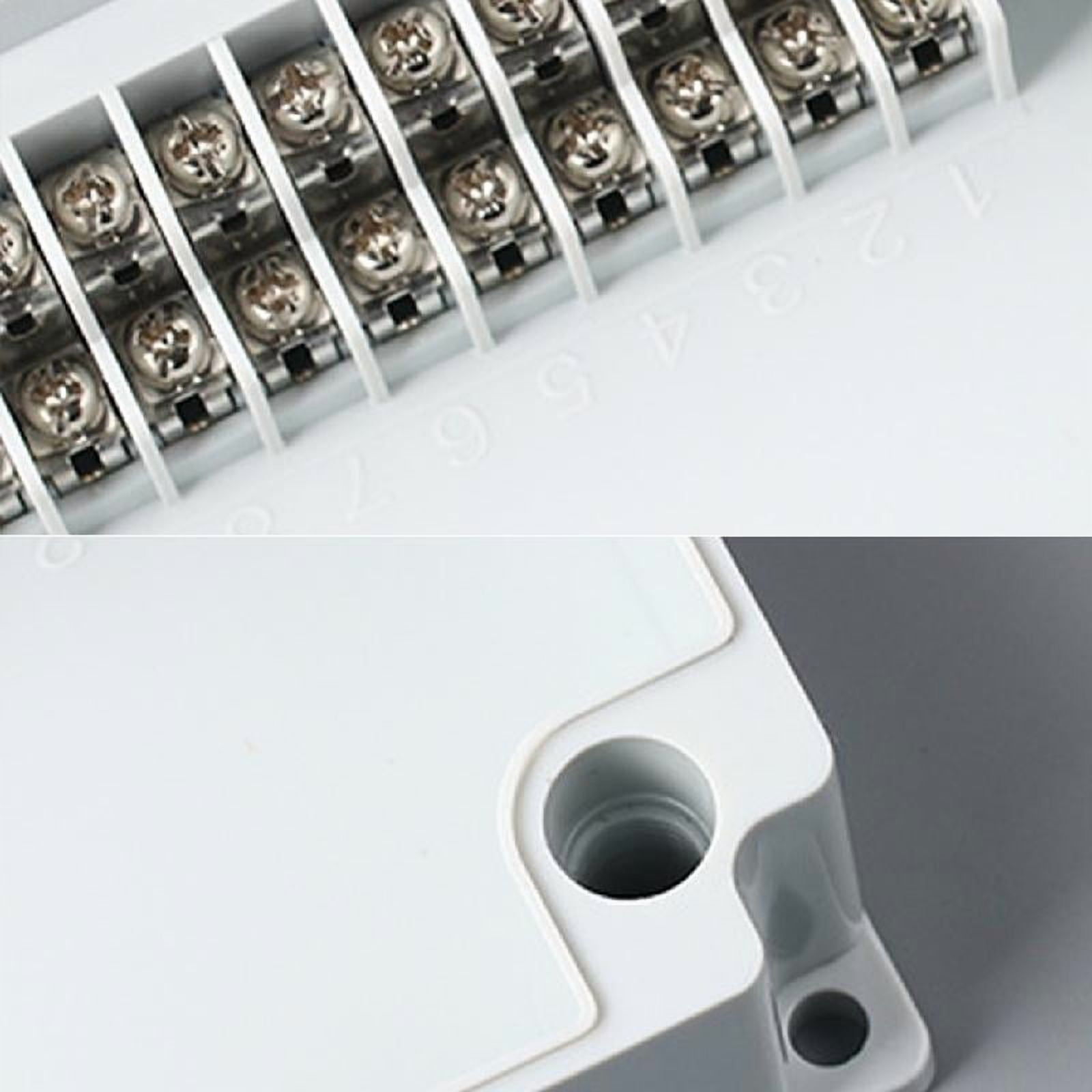 Multipurpose Outdoor Electrical Junction Box with Designs for Secure Wire Connection