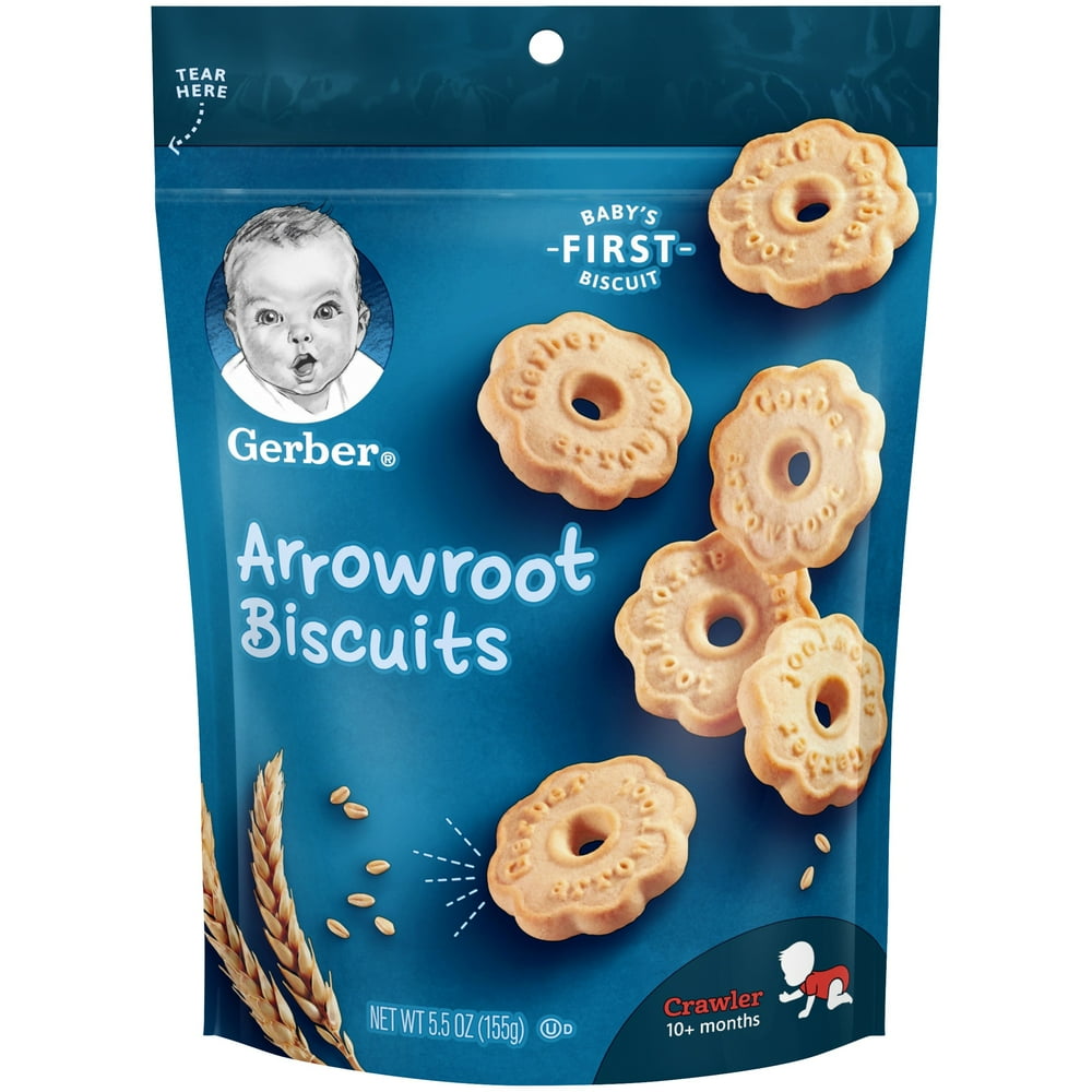 Gerber Stage 3, Arrowroot Baby Snack, 5.5 oz Pouch - Walmart.com