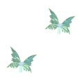 thumbnail image 1 of Sonducket Fairy Wing Fancy Dress Costume Dress Girls Festival Child up Prop 2piezas Verde, 1 of 1