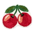 thumbnail image 7 of 23x19in Cute Red Cherry Shaped Non Slip Absorbent Bath Mat for Bathroom, 7 of 7