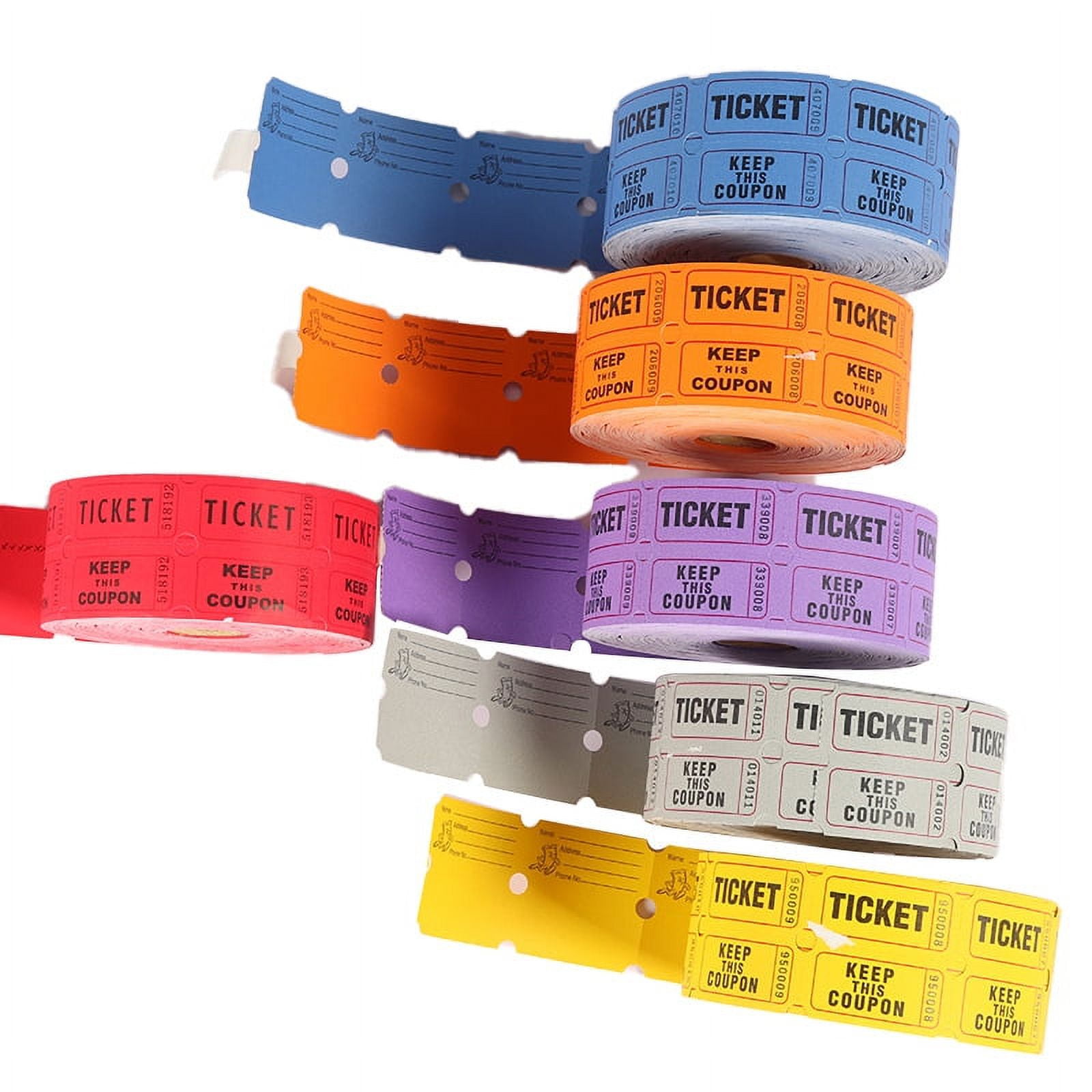 INDIANA TICKET CO. Green Smile Tickets – 1 Rolle Mit 2.000 Stück, Nummeriert, Für Schulbelohnungen & Events