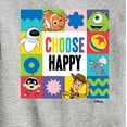 thumbnail image 3 of Disney - Choose Happy Grid - Toddler & Youth Crewneck Fleece Sweatshirt, 3 of 5