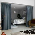 thumbnail image 2 of Wallniture Curtain Rod Set for Tapestry, Kids Crafts, Wall Decor Picture Hanging Kit with 48 Metal Clips, Wire Rod Set of 2, 2 of 9