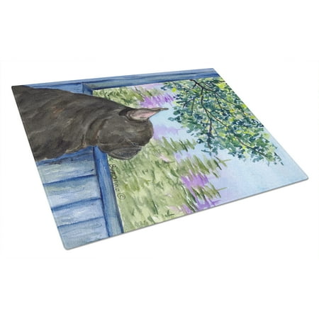 

Carolines Treasures SS8675LCB French Bulldog Glass Cutting Board Large 12H x 16W multicolor