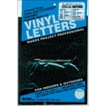 thumbnail image 2 of Duro Vinyl Letters/Numbers 1/2in Gothic Black, 2 of 2