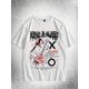 thumbnail image 1 of Camiseta informal con estampado de calavera y guitarra para hombre: cuello redondo y manga corta, perfecta para el verano., 1 of 5