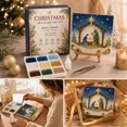 thumbnail image 5 of Christmas Sea Glass Art Kit for Adults & Beginners (Nativity Scene) DIY Mosaic Craft Kit, Holiday Handmade Artwork Set, Santa Christmas Decor & Creative Craft Gift, 5 of 7