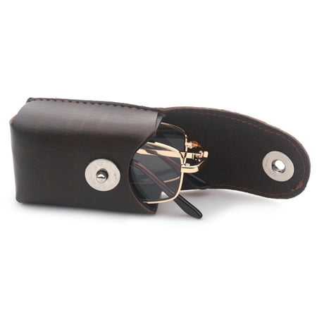 Progressive Multifocal Reading Glasses Blue Light Blocking for Men for Women, No Line Trifocal Readers, Folding Metal Frame, Reading Glasses + 2.00