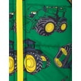 thumbnail image 4 of John Deere Tractor Zip Up Winter Coat Puffer Jacket Toddler to Little Kid, 4 of 5