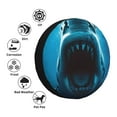thumbnail image 4 of Naloa Open-Mouthed Shark PVC Leather Spare Tire Wheel Cover for Car Truck SUV Camper Trailer Universal Fit many size14 inch, 4 of 6