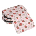 thumbnail image 4 of Disketp Strawberry Floral Estuche de Lápices de Doble Capa con Tapa Abatible y Cremallera, Organizador Escolar para Adolescentes y Adultos, 4 of 7