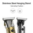 thumbnail image 2 of 4pcs/set Hair Cutting Kit Electric Clippers LCD Digital Display Home Hair Trimmer USB Rechargeable Hair Cutting Machine Salon Apron Neck Duster Brush Comb, 2 of 7
