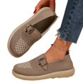 thumbnail image 5 of YOUYEDIAN Sneakers for Women Fashion Round Toe Breathable Versatile Platform Soft Belt Design Flats Casual Non Slip Walking Shoes, 5 of 5