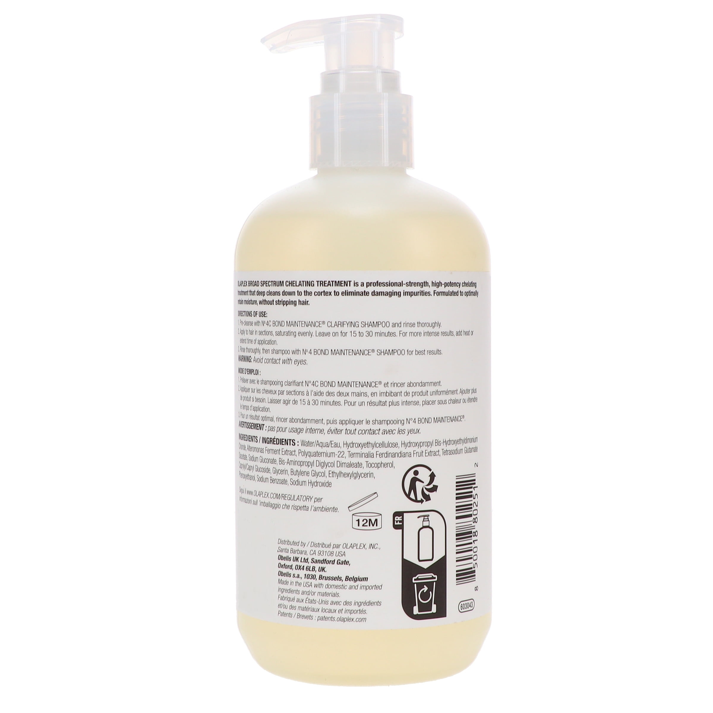 Olaplex Deep Cleansing Chelating Treatment 12.55 oz - Hair