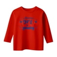 thumbnail image 5 of Gunia Kids Girls 250 Anniversary Shirt 3/4 Sleeve 4Th Of July Independence Day Flag Patriotic Casual Crewneck Tops Tee Breathable T-Shirt For Toddler To Teen 3-13 Years, 5 of 5