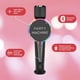 thumbnail image 5 of Singing Machine Micrófono de karaoke inalámbrico para niños y adultos, micrófono de máquina de fiesta (negro) - Micrófono Bluetooth portátil de mano con altavoz y efecto cambiador de voz - Micrófono d, 5 of 5
