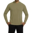 thumbnail image 4 of Men's UV Protection Hoodie UPF80 + Hoodie Long Sleeve Quick-Drying Lightweight Athletic Outdoor Sports Hiking Workout Shirt with Hood, 4 of 4