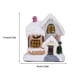 thumbnail image 3 of Moyic Navidad LED nieve casa escena fiesta paisaje miniatura luminosa cabina niños brillante pueblo pasillo Patio cocina estantería Kits de decoración para fiestas Tipo 1 Moyic HA068928-01B, 3 of 6