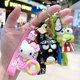 thumbnail image 2 of LLavero de Hello Kitty Melody Kuromi, llavero Kawaii de Anime Cinnamoroll Sanrio, llavero de coche, joyería colgante para teléfono, regalos para niños Fivean unisex, 2 of 2