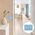 thumbnail image 7 of Yayeee Toggle Light Switch Wall Plate 3-Gang 6.37"x4.48" Decorative Outlet Cover, Snowflake Pattern, 7 of 7