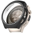 thumbnail image 1 of PC Material Hollow Protective Cover Compatible With Smartwatch 5 Bling Shiny Frame Guard Accessory, 1 of 4