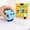 BLUE, variant on GoldenEgg Math Teacher 4-in-1 Roller Stamp for Kids Ages 5-8, K-3 Addition, Subtraction, Multiplication & Fill-in-The-Blank Practice Tool (Blue)