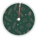thumbnail image 1 of Faldas para árbol de Navidad de 48 pulgadas con texto "Merry Christmas", tapete para árbol de Navidad para vacaciones de invierno, falda para árbol de Navidad para decoraciones navideñas rústicas, 1 of 1