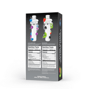 Cirkul 32oz Matte Black Stainless Steel Starter Kit with Matte Black Cirkul Lid 2.0 and 2 Flavor Cartridges (Blueberry Grape & Kiwi Berry)