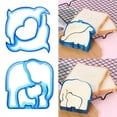 thumbnail image 2 of Sandwich Cutters Mould Food Toast Bread Mold Interesting Baking Children Lunch Cutter Kitchen Accessories, 2 of 6