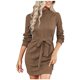 thumbnail image 1 of Vestidos Para Mujer Vestidos de Otoño Otoño E Invierno Vestidos de Manga Larga Casuales de Moda Vestidos Sólidos Odeerbi ODB132956, 1 of 7