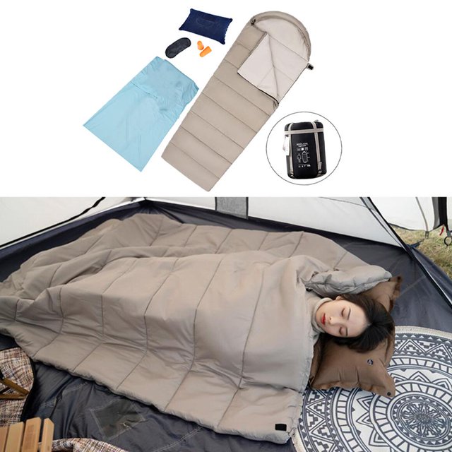 de dormir de de plumón 0 ℃ -15 ℃ Camping Senderis 2 kg shamjiam Colchón de invierno para dormir