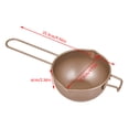 thumbnail image 4 of Moyic Melting Pan Caldera Chocolate Pot Bowl para velas Candy Butter Cheese Baking Tool Cocina y Comedor, 4 of 6