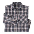 thumbnail image 2 of Atlas For Men - Camisa Cuadro de Franela para Hombre (Gris), 2 of 3