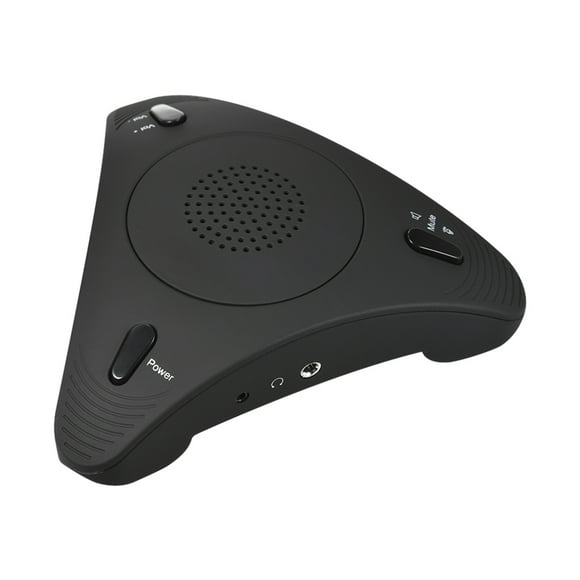 Eccomum USB Desktop Computer Conference Omnidirectional Condenser Microphone Mic Speaker Speakerphone 360° Audio Pickup Plug & Play for Business Video Meeting