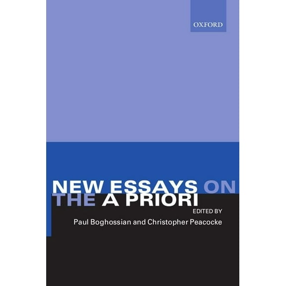 New Essays on the a Priori, (Paperback)
