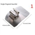 thumbnail image 2 of 1pc, Finger Guard Stainless Steel Finger Guard For Slicing Reusable Finger Guard Kitchen Finger Guard Metal Finger Guard Cutting Protector Safety Cutting Tools Kitchen Accessaries Kitchen Tools, 2 of 5