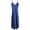 Blue, variant on Women's Sexy Sleepwear Satin Nightdress V Neck Sleeveless Nightgowns Long Slip Sleep Dress Nightwear (Blue,M)