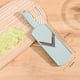 thumbnail image 3 of Cortadora de verduras de acero inoxidable con protector de manos, 200 g, color verde, 3 of 4