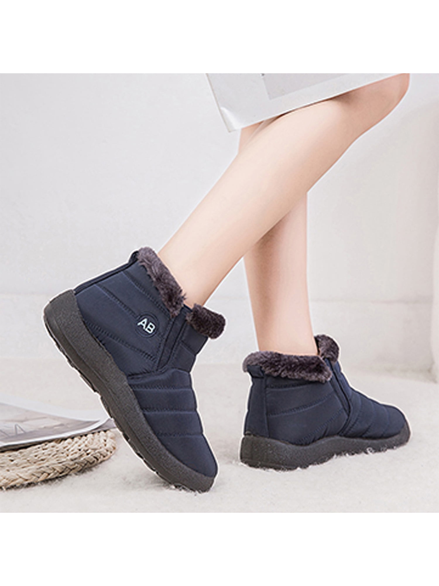 Winter Snow Boots for Women Comfortable Outdoor AntiSlip Ankle