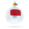 thumbnail image 2 of Blue City Chefchaouen, Morocco Glass Ball Christmas Ornament 3.25 Inches, 2 of 6