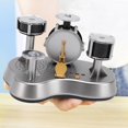 thumbnail image 4 of Mini Drum Model, Finger Drum Set Stable Base Compact Structure ABS Plastic Inbuilt Speaker Rich Details for Collection for Kids, 4 of 5