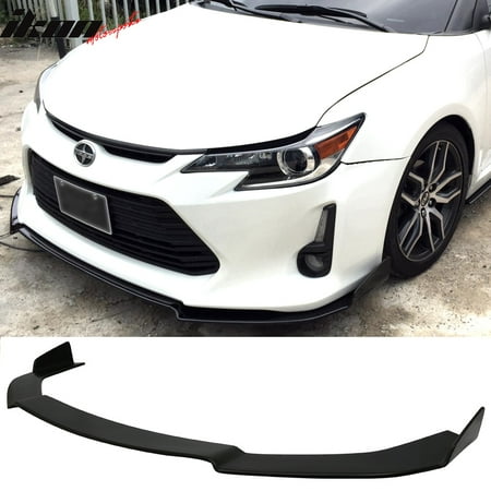 - Fits 14-16 Scion TC Coupe V1 Style Front Bumper Lip Splitter Urethane PU