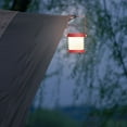 thumbnail image 6 of Popular Picks, 4-in-1 Foldable Table Lamp: USB Retractable LED Light,Wooden Handle Lantern & Flashlight,Press-Controlled 3-Level Dimming Night Light Desk Lamp | Abs, Red, MIANHT, 6 of 8