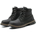thumbnail image 2 of Tanleewa Leather Steel Toe Work Boots for Men Non-Slip Safety Shoes, 2 of 10