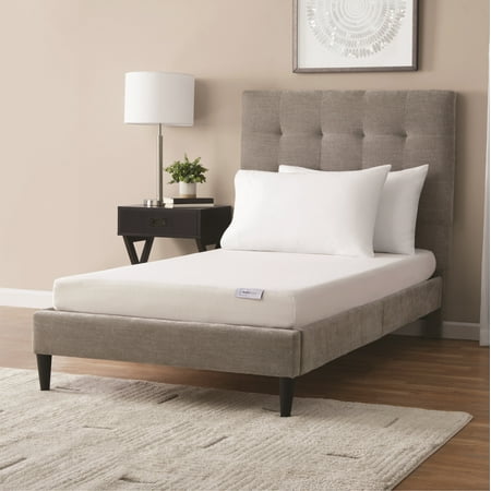 Mainstays 6” Medium Firm Memory Foam Mattress  Twin