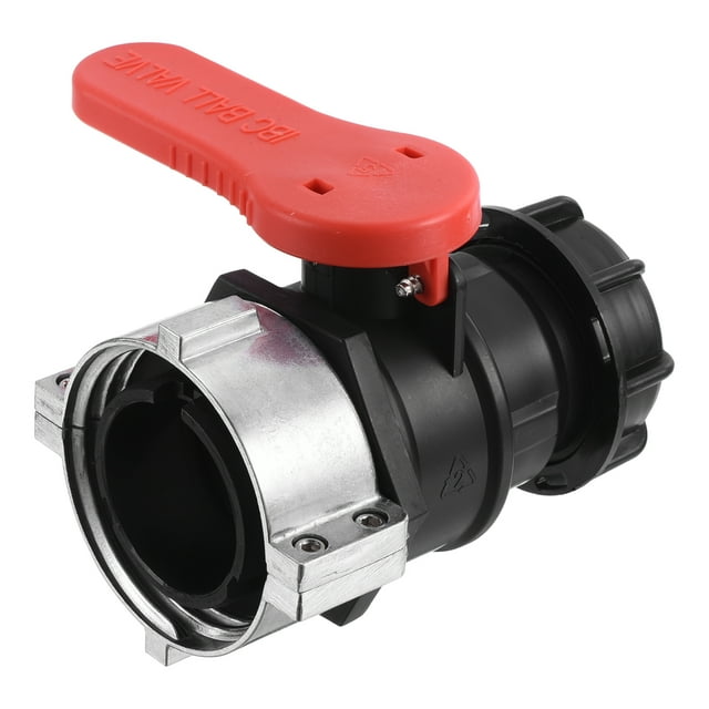 Válvulas de bola de adaptador de tanque IBC de 75 mm DN50 adaptador de IBC S75X6 con rosca gruesa