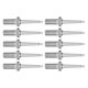 thumbnail image 2 of Pin para Etiqueta de Oreja BRILLAR de Acero Inoxidable 10 Uds para Ganado Cerdos y Ovejas, 2 of 10