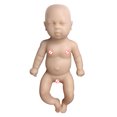 thumbnail image 1 of Muñeca Reborn de bebé de silicona de cuerpo completo sin pintar, muñeca suave sin terminar, juguete en blanco DIY Tmvgtek juguetes de los niños, 1 of 9