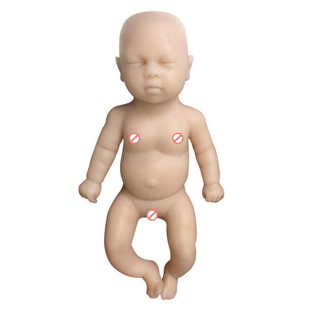 Silicona sin pintar vinilo niña Reborn Baby Doll miembro completo bebé molde (Lucy) Likrtyny juguetes de los niños