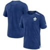 Men's Fanatics Branded Blue Toronto Maple Leafs Authentic Pro Rink Premium Camo T-Shirt